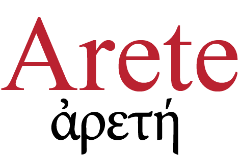 Arete with Greek text